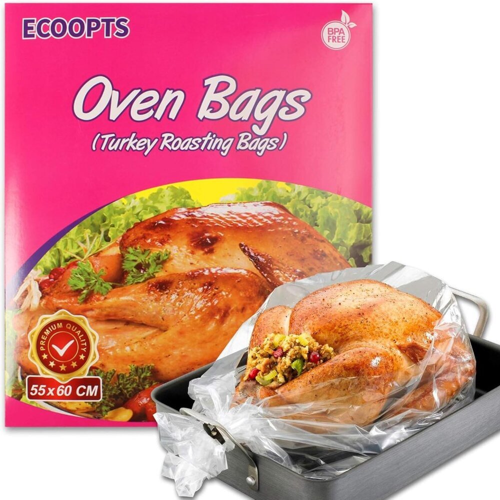 Turkey Oven Bags Large Size Oven Cooking Roasting Bags for Chicken Meat Ham Seaf